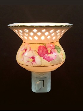 Porcelain Flower Night Light with Gift Box